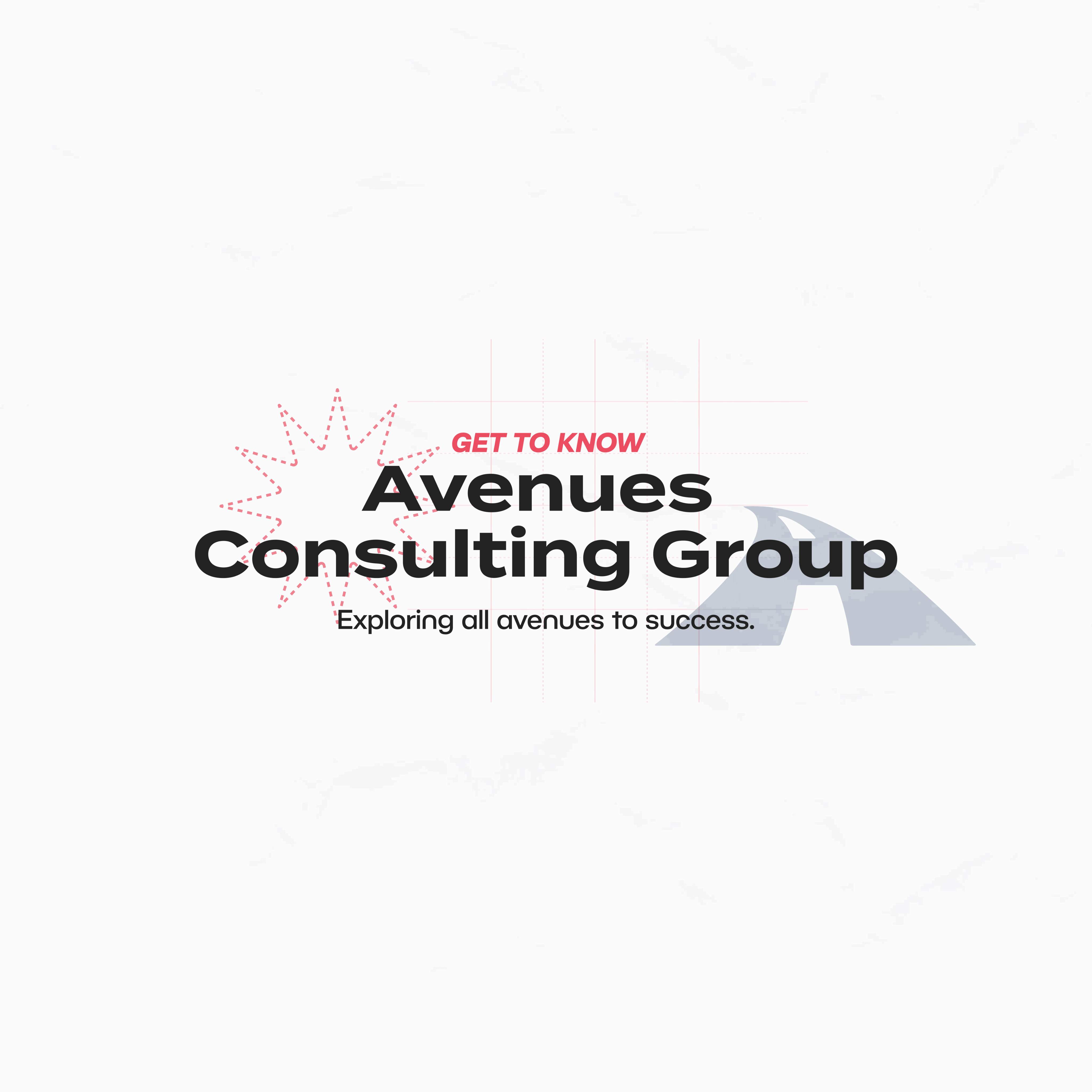 Logo and graphic design for Avenues Consulting Group @ USC.